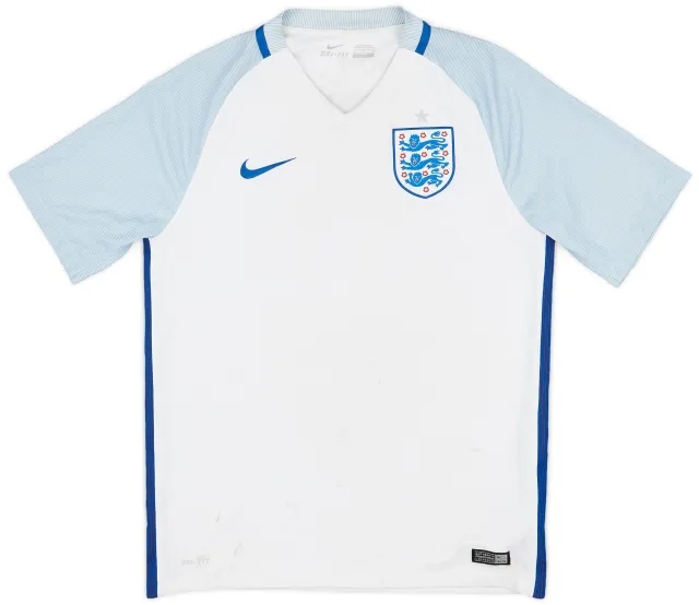 Nike 2016-17 England Home Shirt - 5/10 - (M)