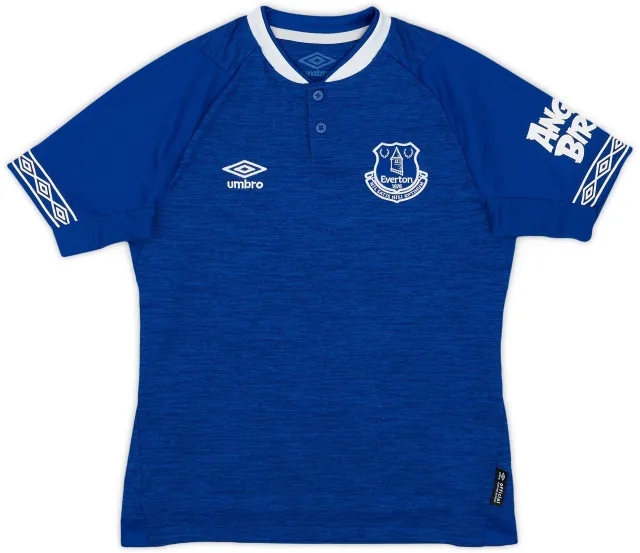 Umbro 2018-19 Everton Home Shirt - 8/10 - (L.Boys)