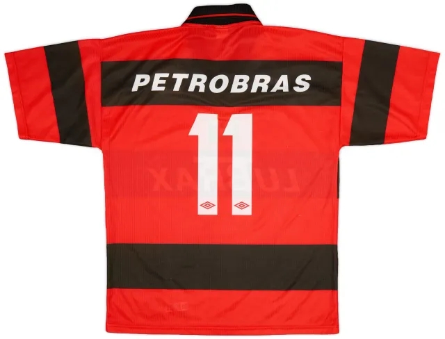 Umbro 1999 Flamengo Home Shirt #11 - 9/10 - (M)