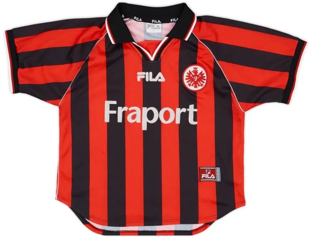 Fila 2001-03 Eintracht Frankfurt Home Shirt - 6/10 - (M.Boys)