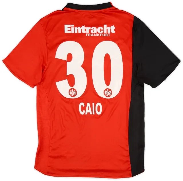 Jako 2007-09 Eintracht Frankfurt Home Shirt Caio #30 - 6/10 - (S)