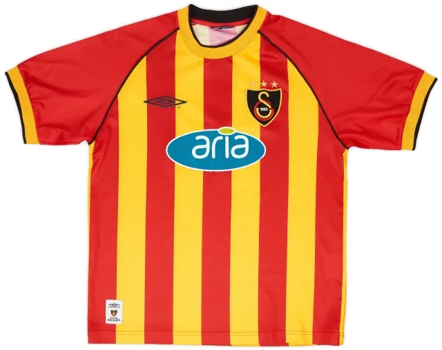 Umbro 2002-03 Galatasaray Home Shirt - 7/10 - (L)