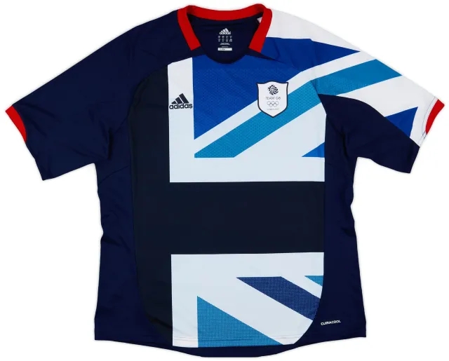 adidas 2012 Team GB Olympic Home Shirt - 8/10 - (XL)
