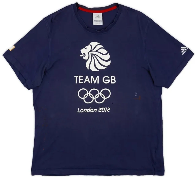 2012 Team GB adidas Cotton Tee - 7/10 - (M)