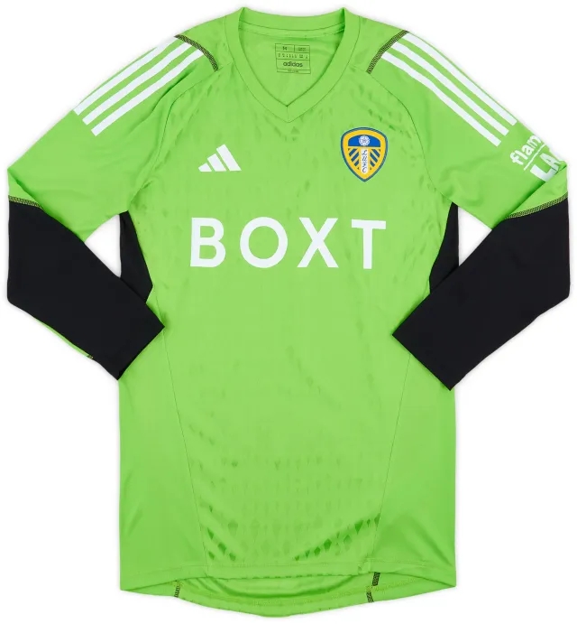 adidas 2023-24 Leeds United Player Issue GK Home Shirt - As New - (M)