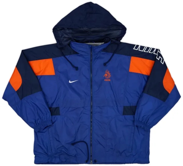 1997-98 Netherlands Nike Rain Jacket - 8/10 - (XXL)