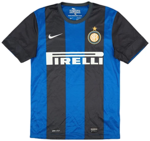 Nike 2012-13 Inter Milan Home Shirt - 8/10 - (S)
