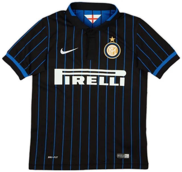 Nike 2014-15 Inter Milan Home Shirt - 8/10 - (S.Boys)
