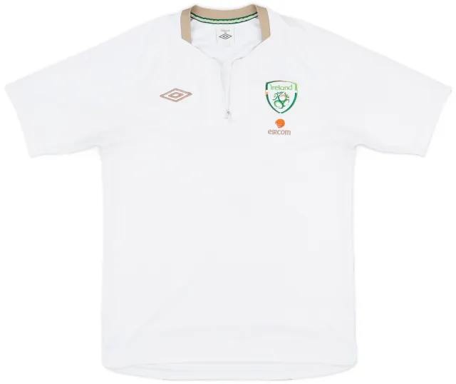 2010-12 Ireland Umbro 1/4 Zip Training Top - 4/10 - (L)