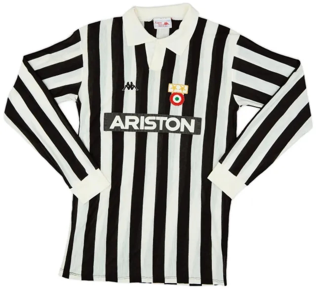 Kappa 1983-84 Juventus Home L/S Shirt - 7/10 - (S/M)