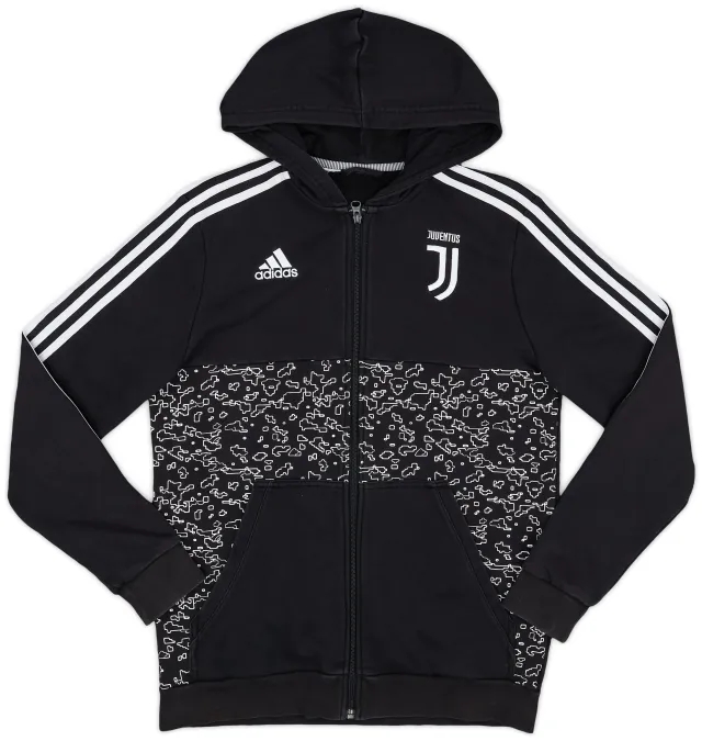 2018-19 Juventus adidas Hooded Track Jacket - 8/10 - (S)