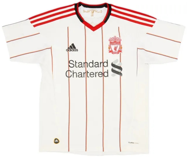 adidas 2010-11 Liverpool Away Shirt - 6/10 - (L.Boys)
