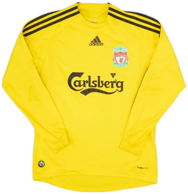 adidas 2009-10 Liverpool GK Shirt - 7/10 - (XL.Boys)