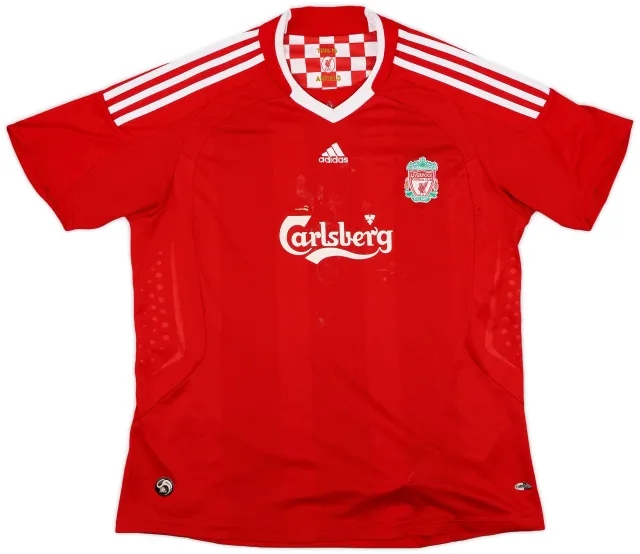 adidas 2008-10 Liverpool Home Shirt - 4/10 - (Women's XL)
