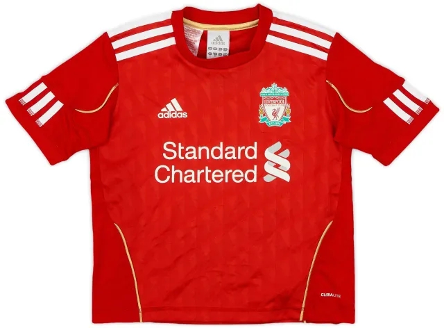 adidas 2010-12 Liverpool Home Shirt - 8/10 - (5-6 Years)