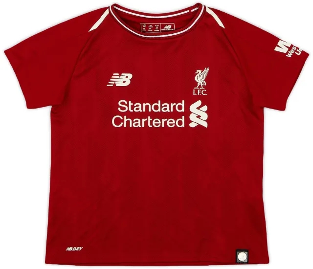 NewBalance 2018-19 Liverpool Home Shirt - 8/10 - (4-5 Years)