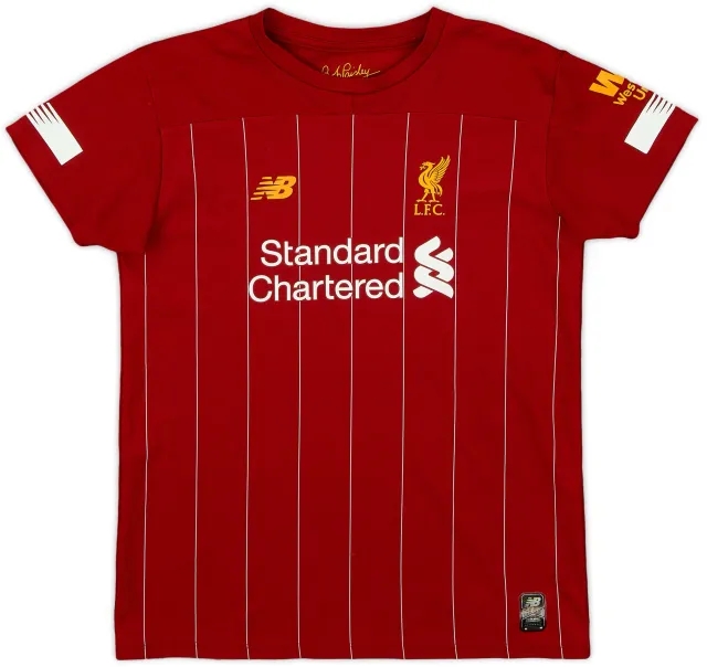 NewBalance 2019-20 Liverpool Home Shirt - 9/10 - (6-7 Years)
