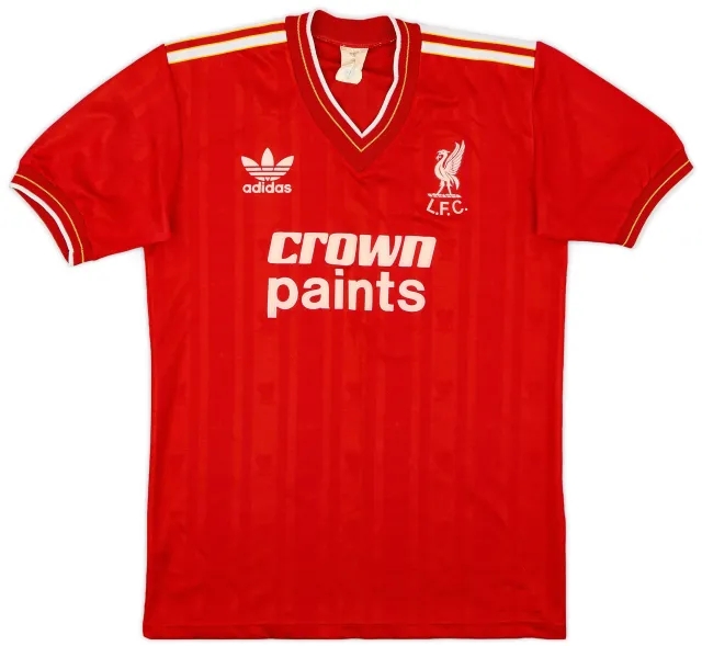 adidas 1985-87 Liverpool Home Shirt - 9/10 - (S)