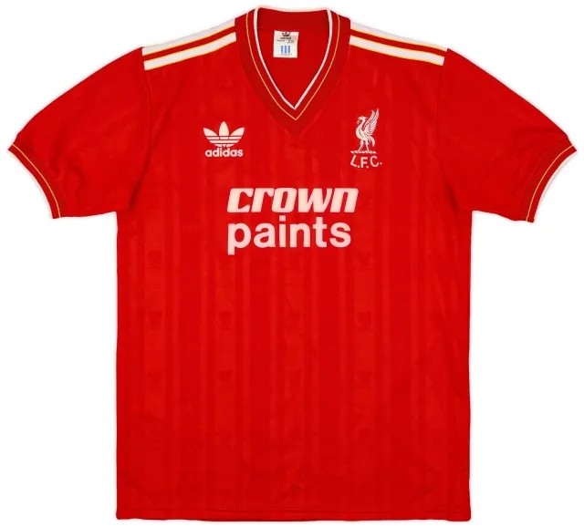 adidas 1985-87 Liverpool Home Shirt - 8/10 - (M)