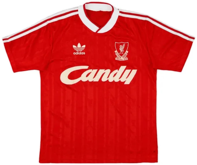 adidas 1988-89 Liverpool Home Shirt - 8/10 - (M)
