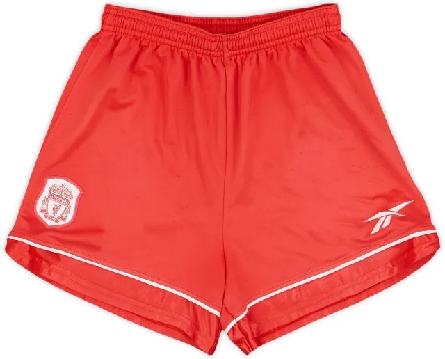 Reebok 2000-02 Liverpool Home Shorts - 6/10 - (M.Boys)