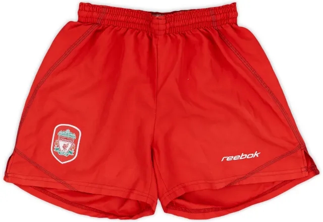 Reebok 2002-04 Liverpool Home Shorts - 8/10 - (S.Boys)