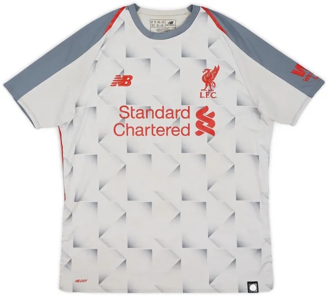 NewBalance 2018-19 Liverpool Third Shirt - 8/10 - (XL.Boys)