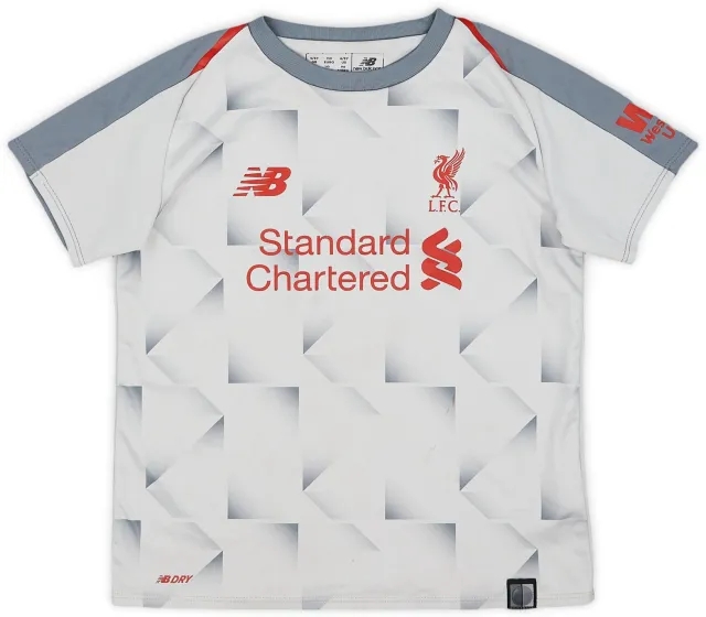 NewBalance 2018-19 Liverpool Third Shirt - 7/10 - (4-5 Years)