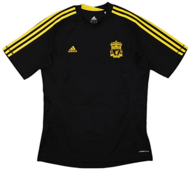 2010-11 Liverpool adidas Training Shirt - 9/10 - (L)