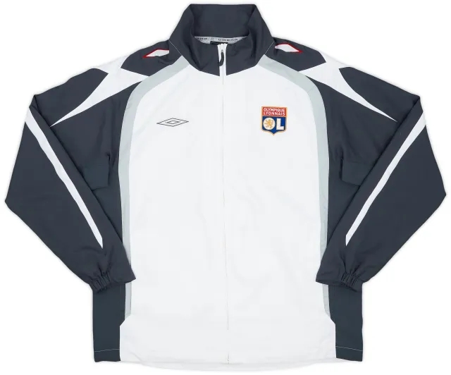 2007-08 Lyon Umbro Track Jacket - 8/10 - (XL)