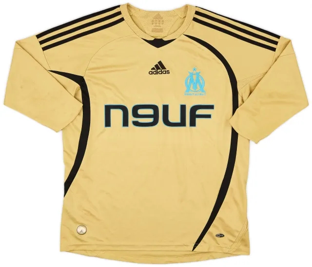 adidas 2008-09 Olympique Marseille Third Shirt - 8/10 - (L.Boys)