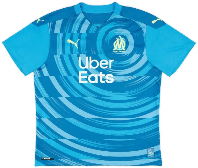 Puma 2020-21 Olympique Marseille Third Shirt - 8/10 - (XL)