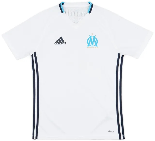 2016-17 Marseille adidas Training Shirt - 8/10 - (S)