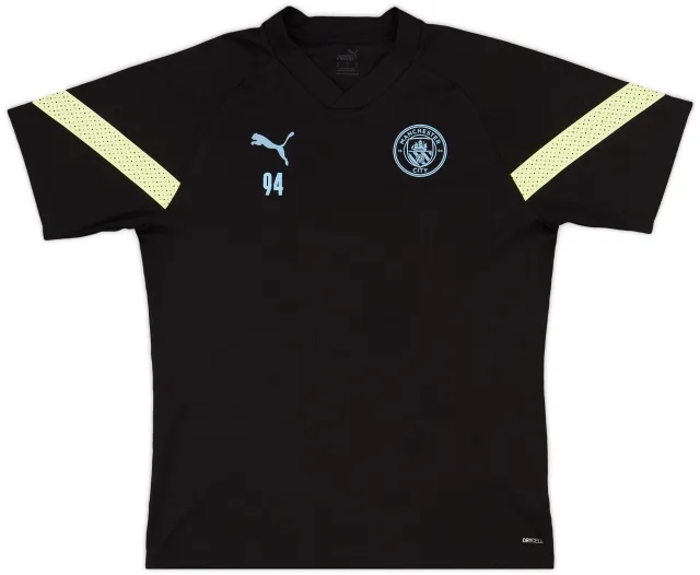 2022-23 Manchester City Player Issue Puma Training Shirt #94 - 9/10 - (L)