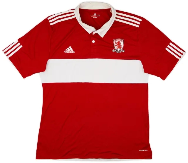 adidas 2010-11 Middlesbrough Home Shirt - 6/10 - (XL)