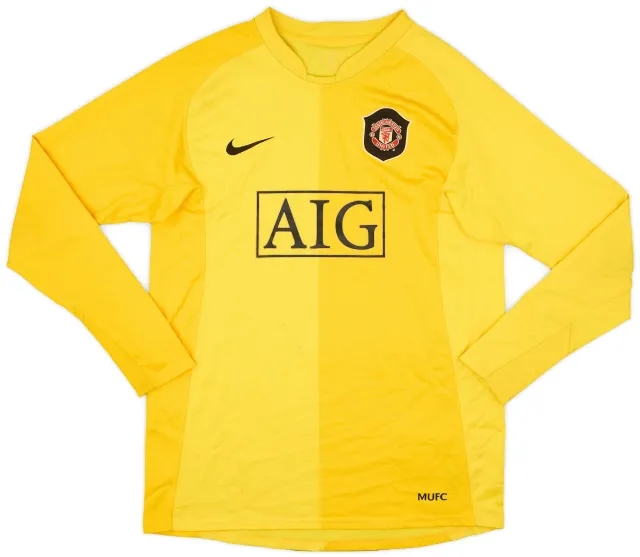 Nike 2006-07 Manchester United GK Shirt - 7/10 - (XL.Boys)