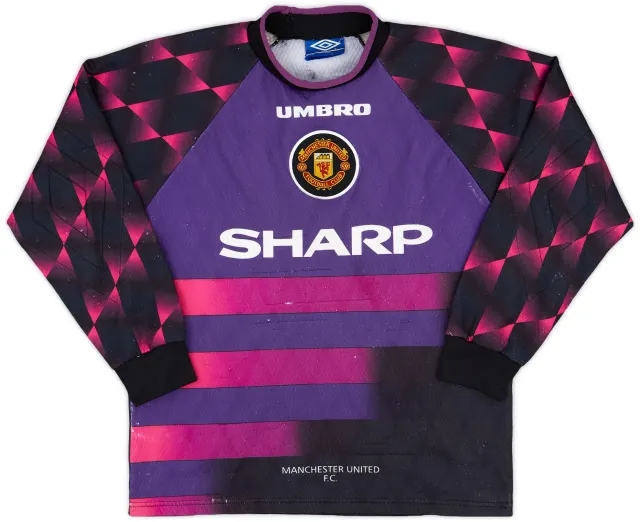 Umbro 1996-97 Manchester United GK Shirt - 5/10 - (M)
