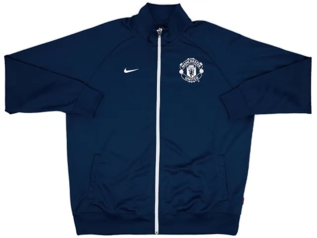 2013-14 Manchester United Nike Track Jacket - 9/10 - (XXL)