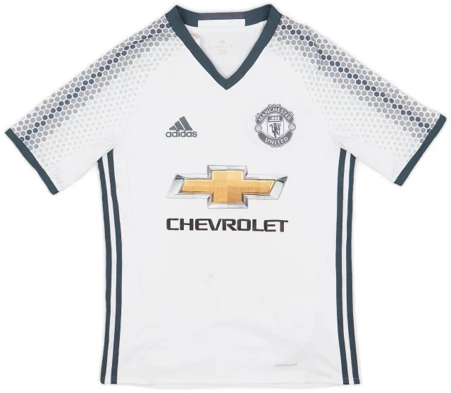 adidas 2016-17 Manchester United Third Shirt - 5/10 - (L.Boys)