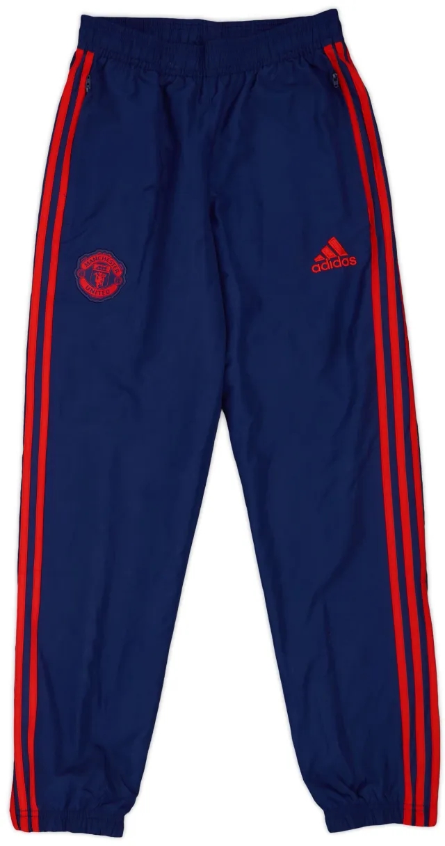 2015-16 Manchester United adidas Track Pants/Bottoms - 7/10 - (S)