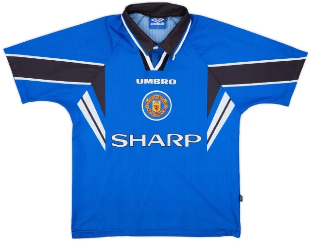 Umbro 1996-98 Manchester United Third Shirt - 8/10 - (Y)