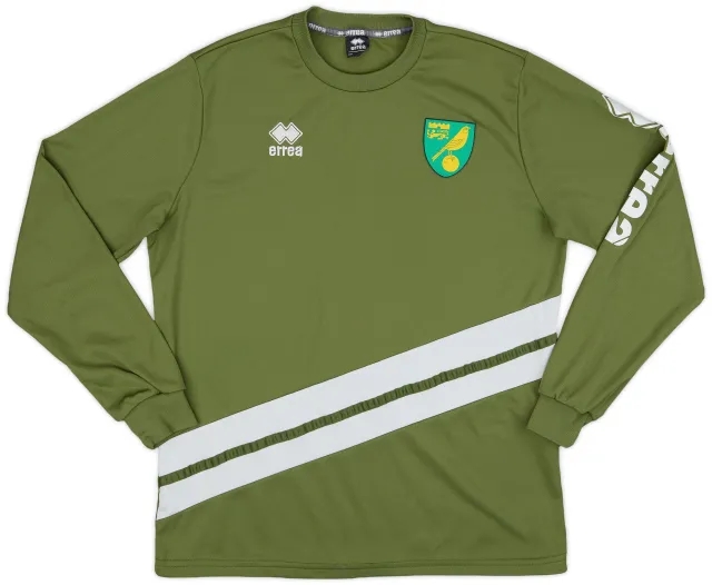 2017-18 Norwich Errea Sweat Top - 8/10 - (L)