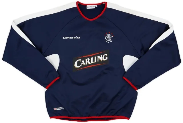 2005-06 Rangers Umbro Sweat Top - 10/10 - (L)