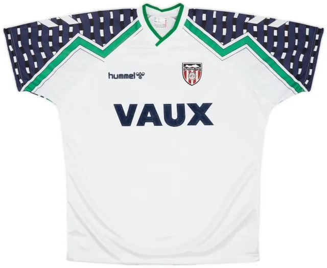 Hummel 1991-94 Sunderland Away Shirt - 9/10 - (XL)