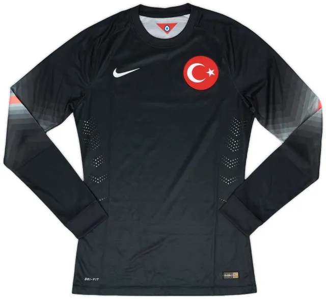 Nike 2014-15 Turkey Player Issue GK Shirt - 9/10 - (M)