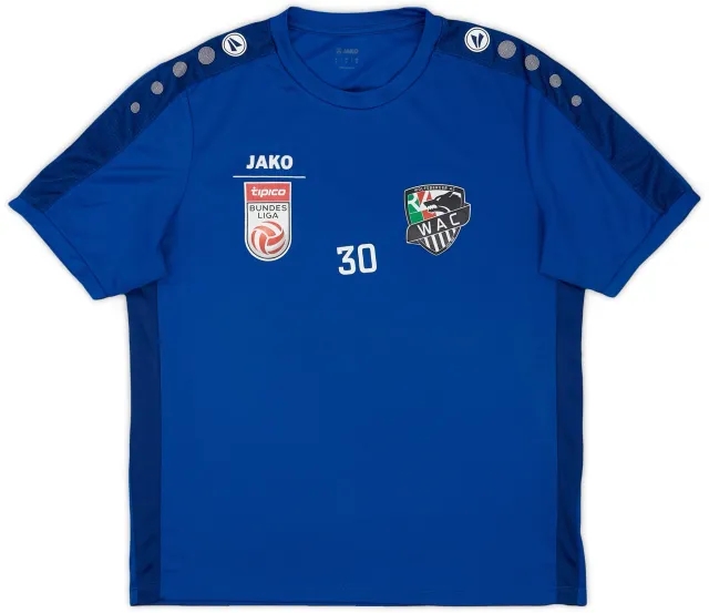 2018-19 Wolfsberger AC Jako Player Issue Training Shirt #30 - 8/10 - (M)