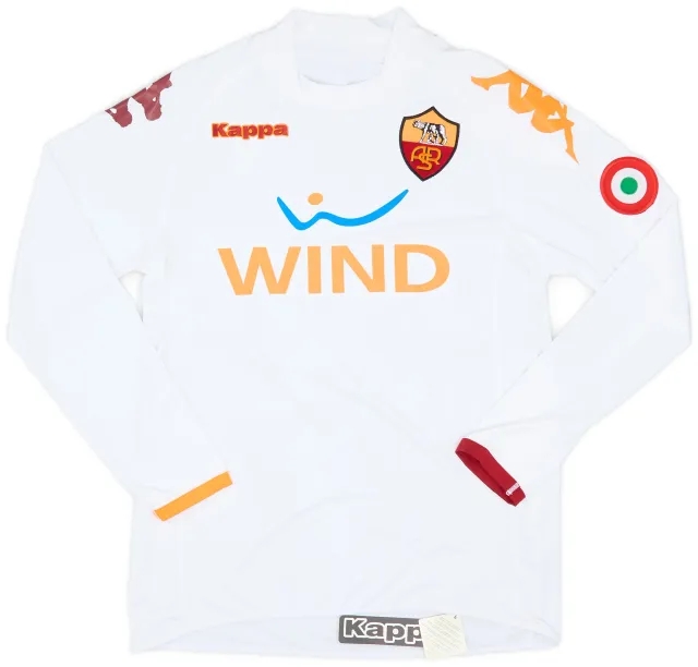 Kappa 2008-09 Roma Away L/S Shirt (XL)