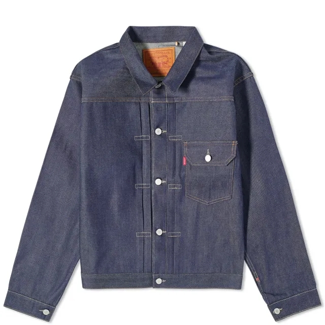 Levi’s Collections Levis Vintage Clothing 1936 Type I Jacket Organic Rigid 1936 Trucker Indigo Rigid