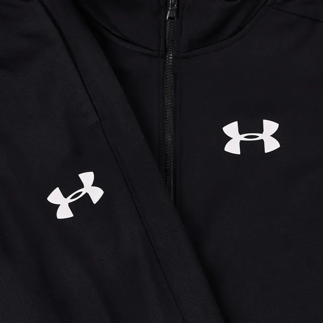 Under Armour Boys Track Unisex Tracksuits - Black