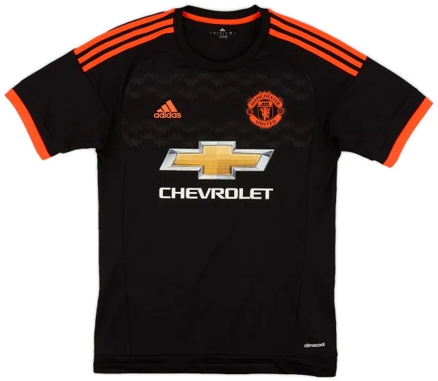 adidas 2015-16 Manchester United Third Shirt Young #18 - 9/10 - (S)
